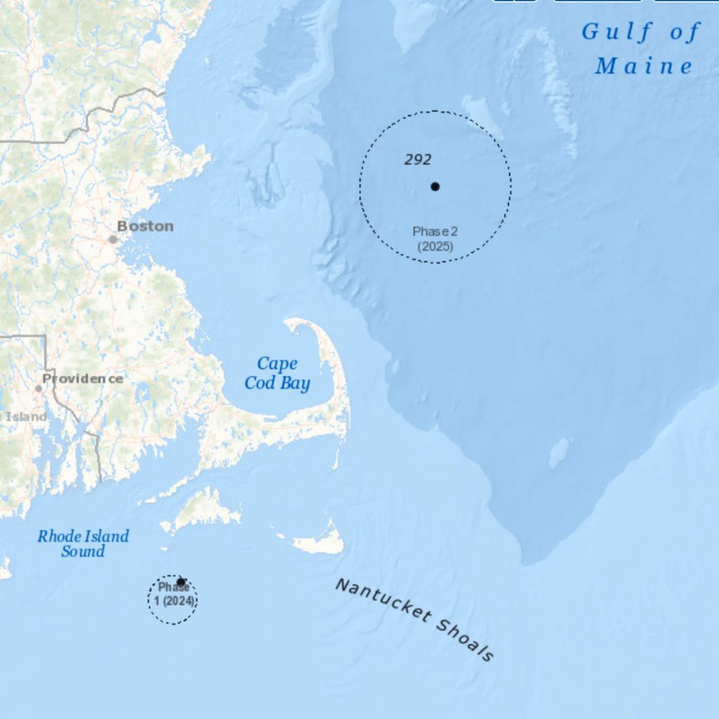 map of experiment locations