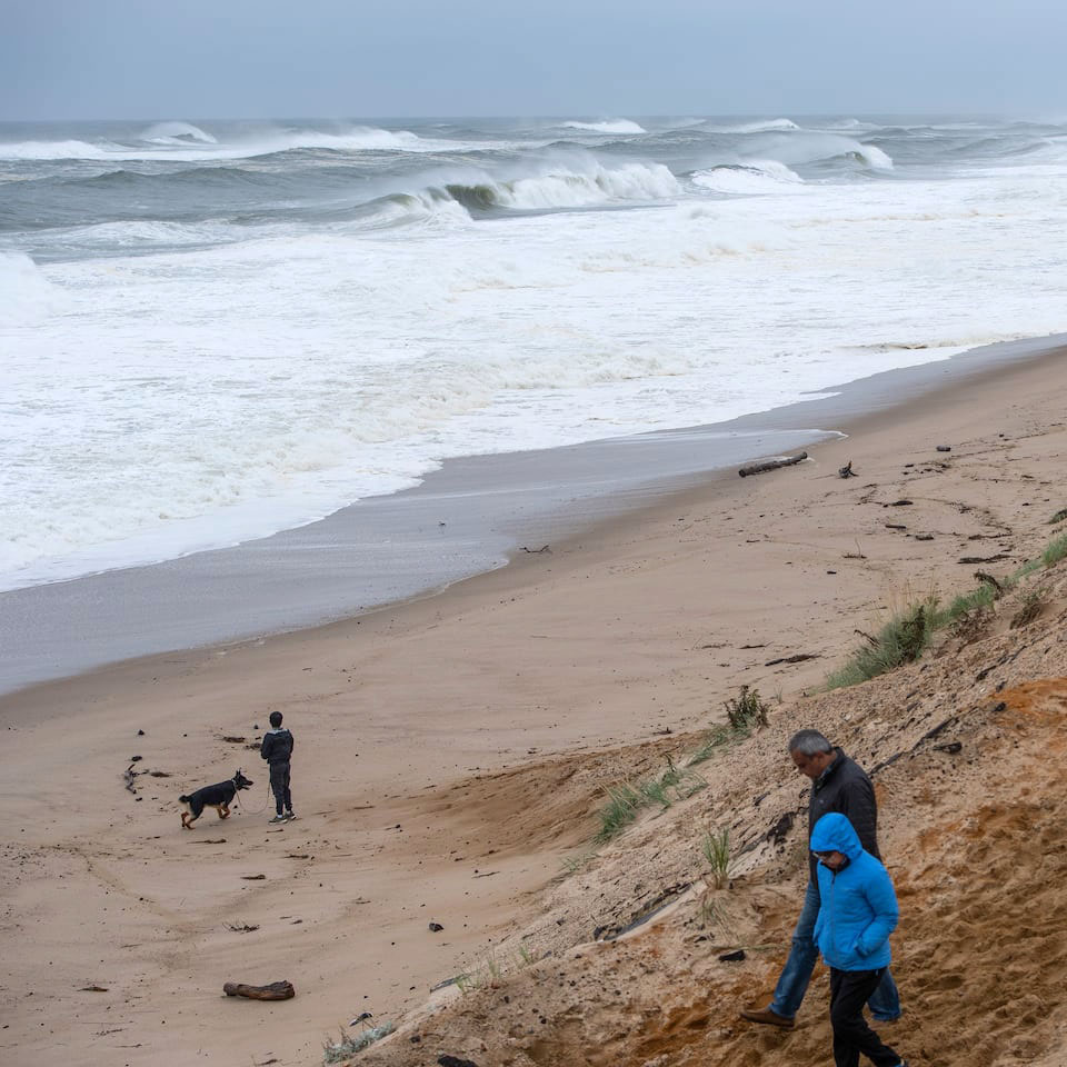 beach and waves