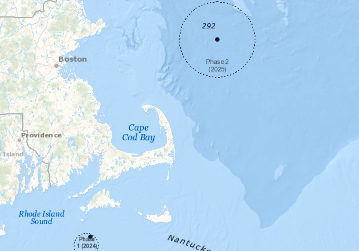 map of experiment locations